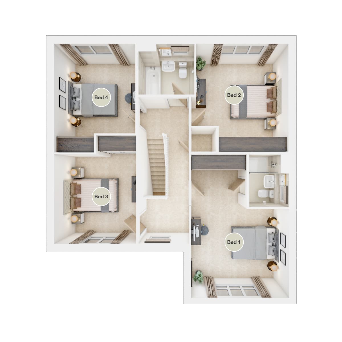 First floor of the Kitham