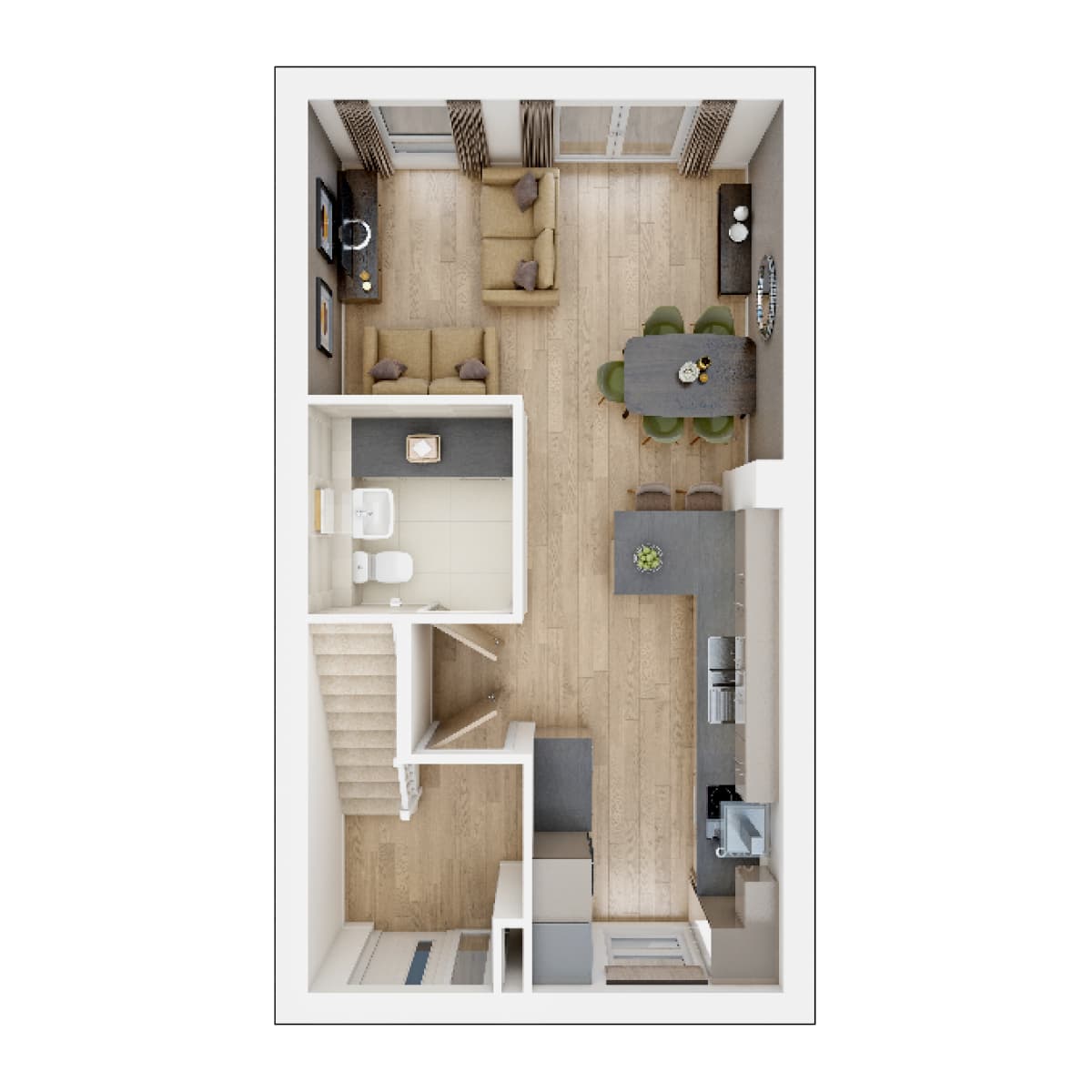 Ground floor of the Owlton