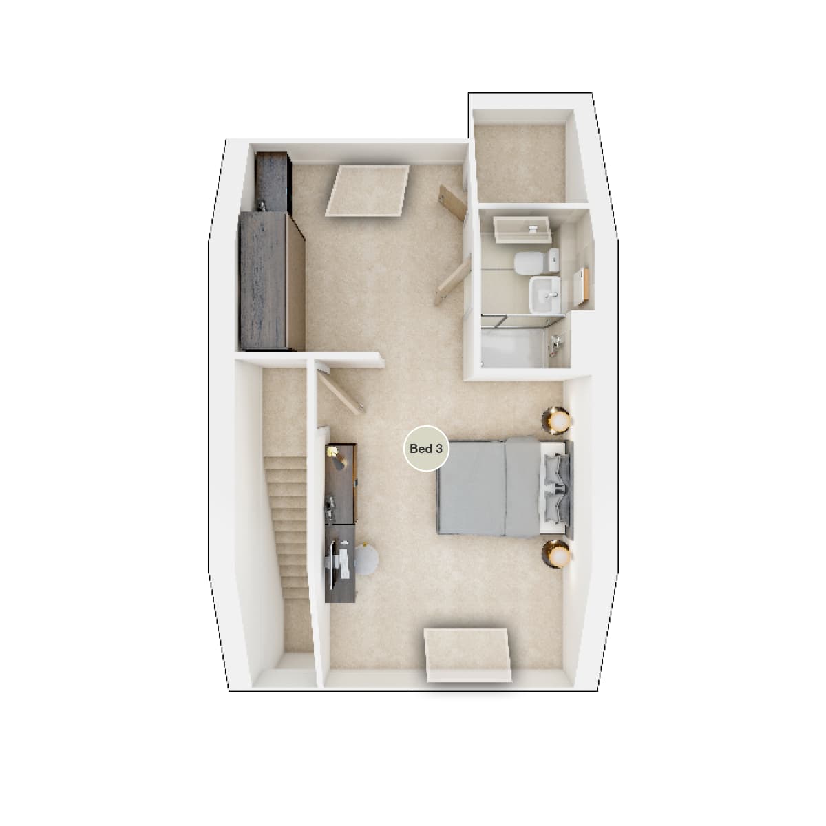 Second floor of the Owlton