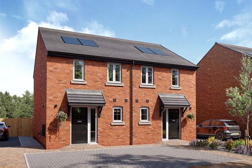 2 bedroom semi-detached