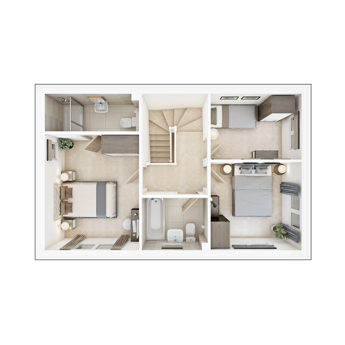 The Easedale First Floor plan