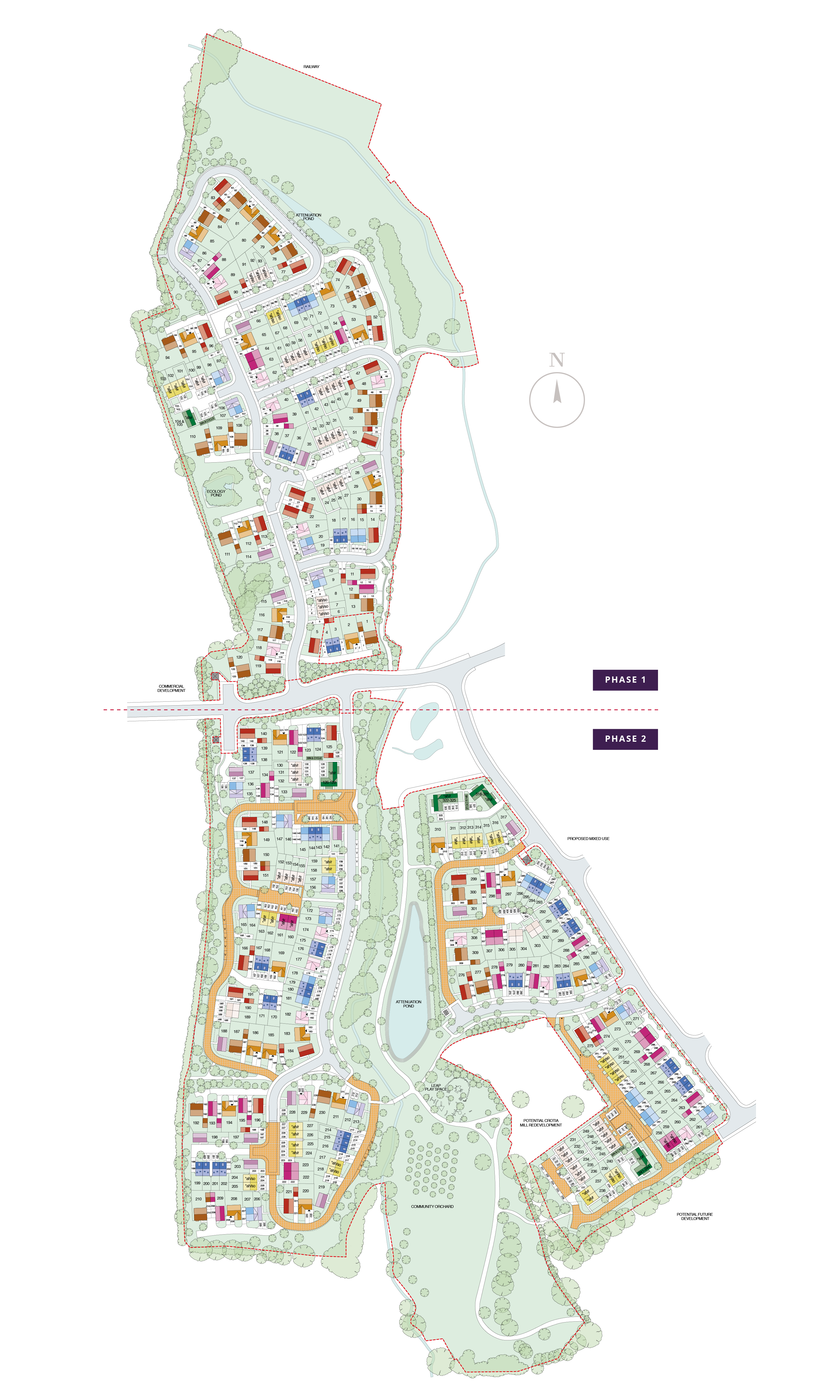 Millbrook Place site plan