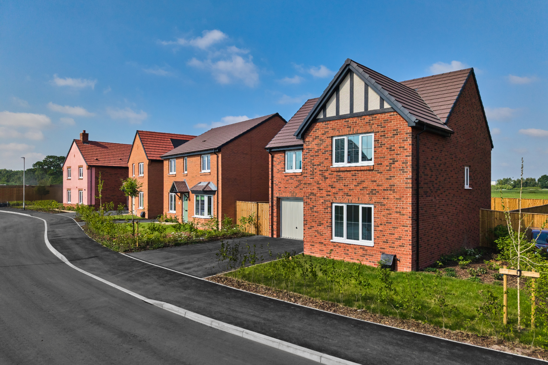 Across a range of 2-4 bedroom homes
