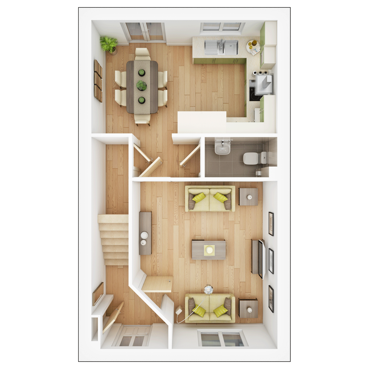 Ground floor at the Gosford
