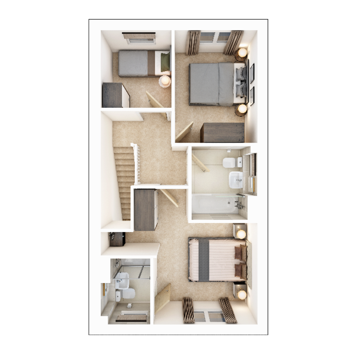 First Floor plan of The Brambleford