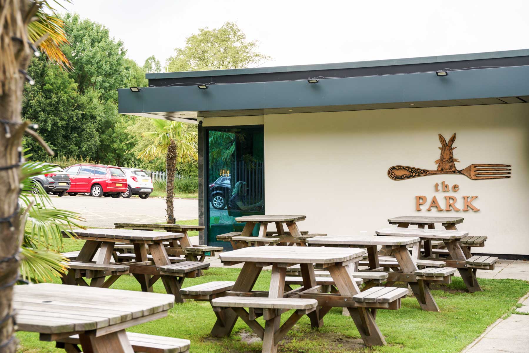 Enjoy a coffee whilst you take a walk around Sherdley Park