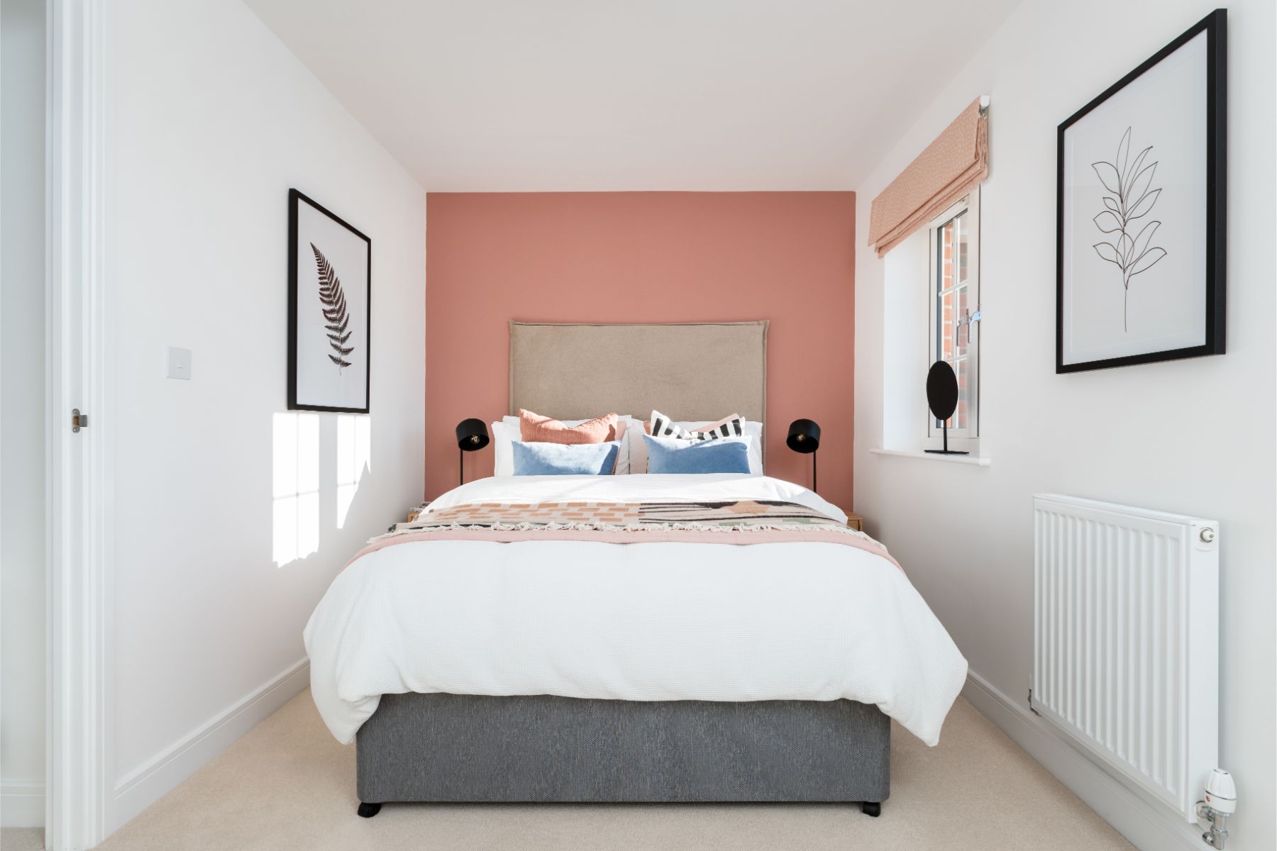 And the second double bedroom, perfect for guests