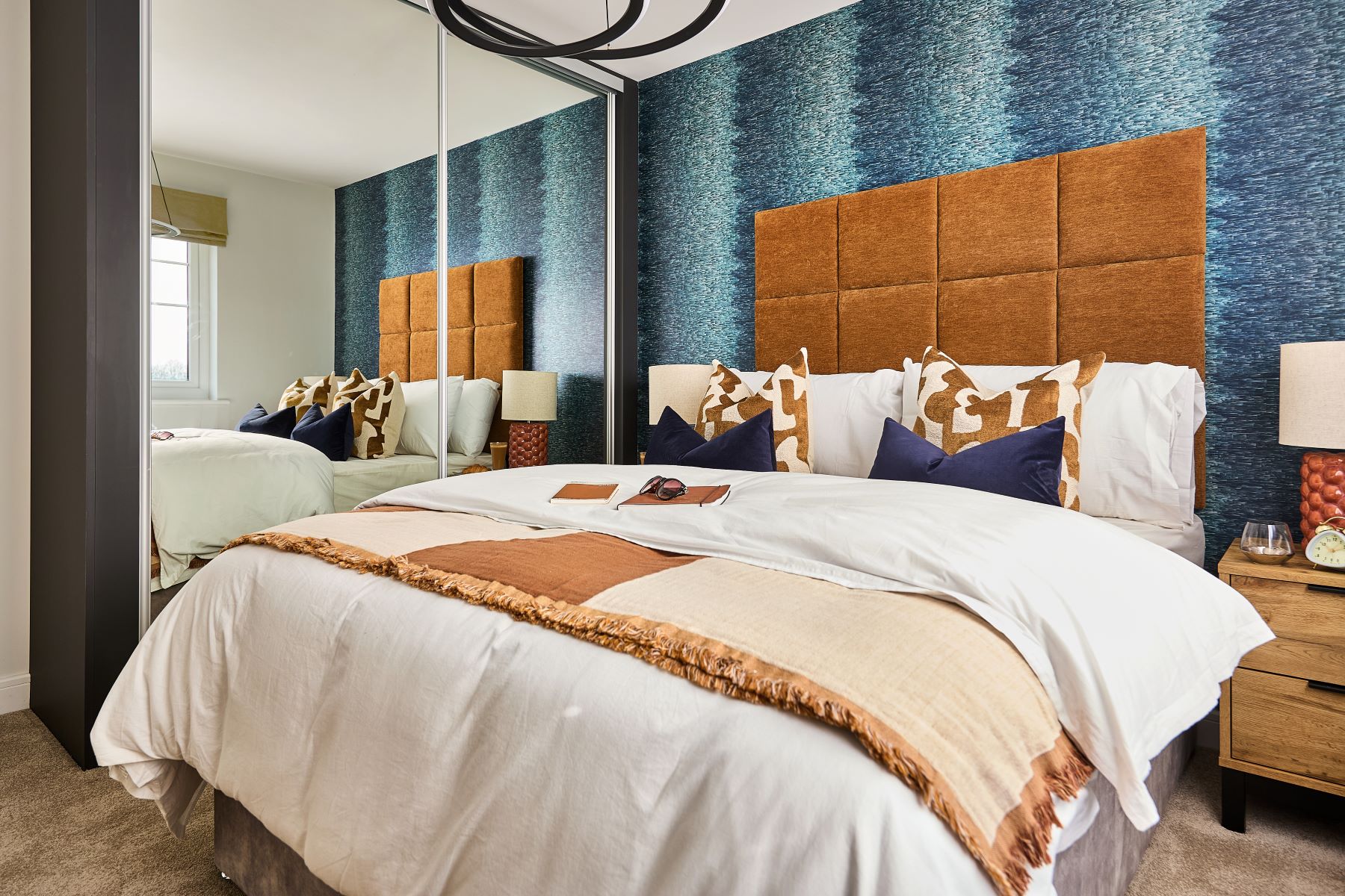 Light and airy second bedroom