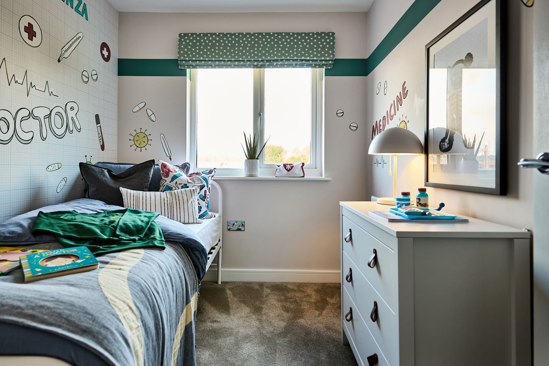 An ideal bedroom for children