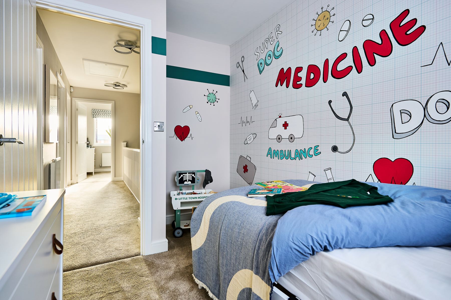 Perfectly sized children's bedroom