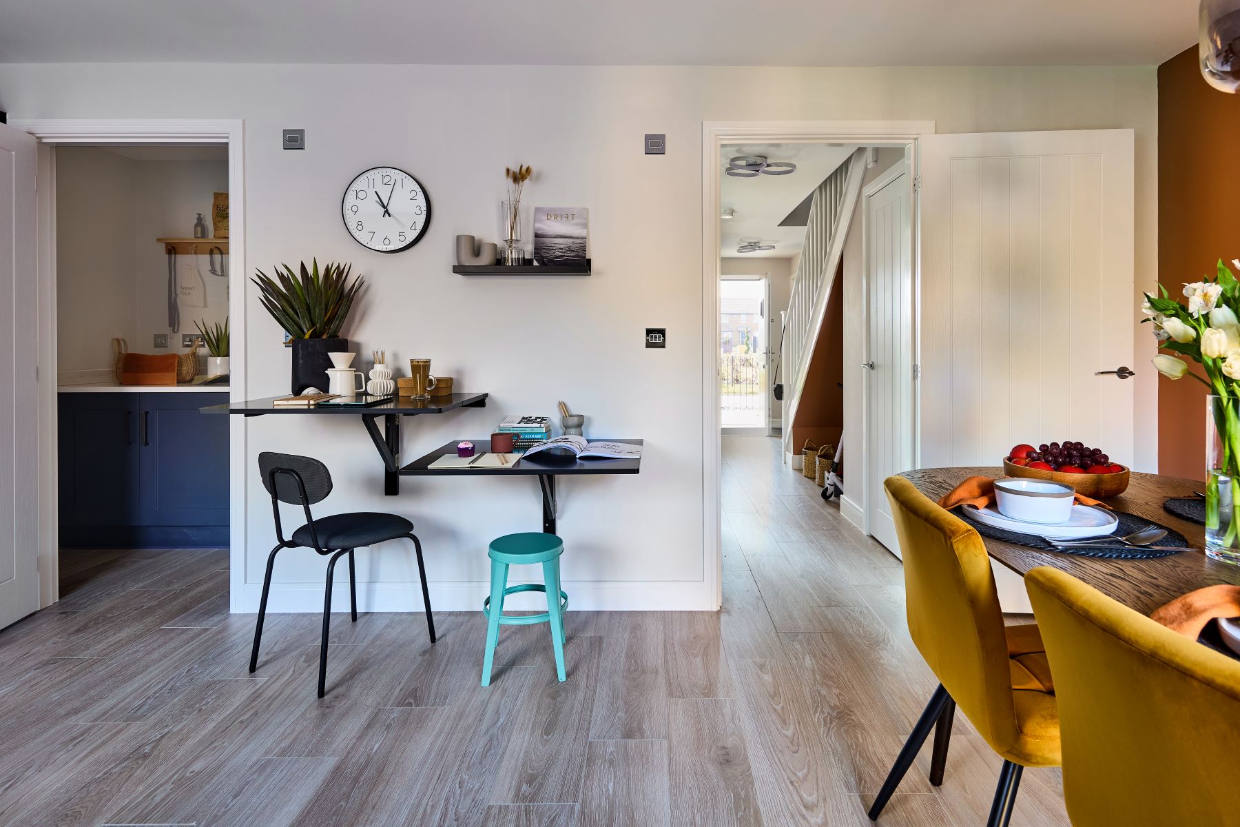 Utility room helps keep all the mess at bay