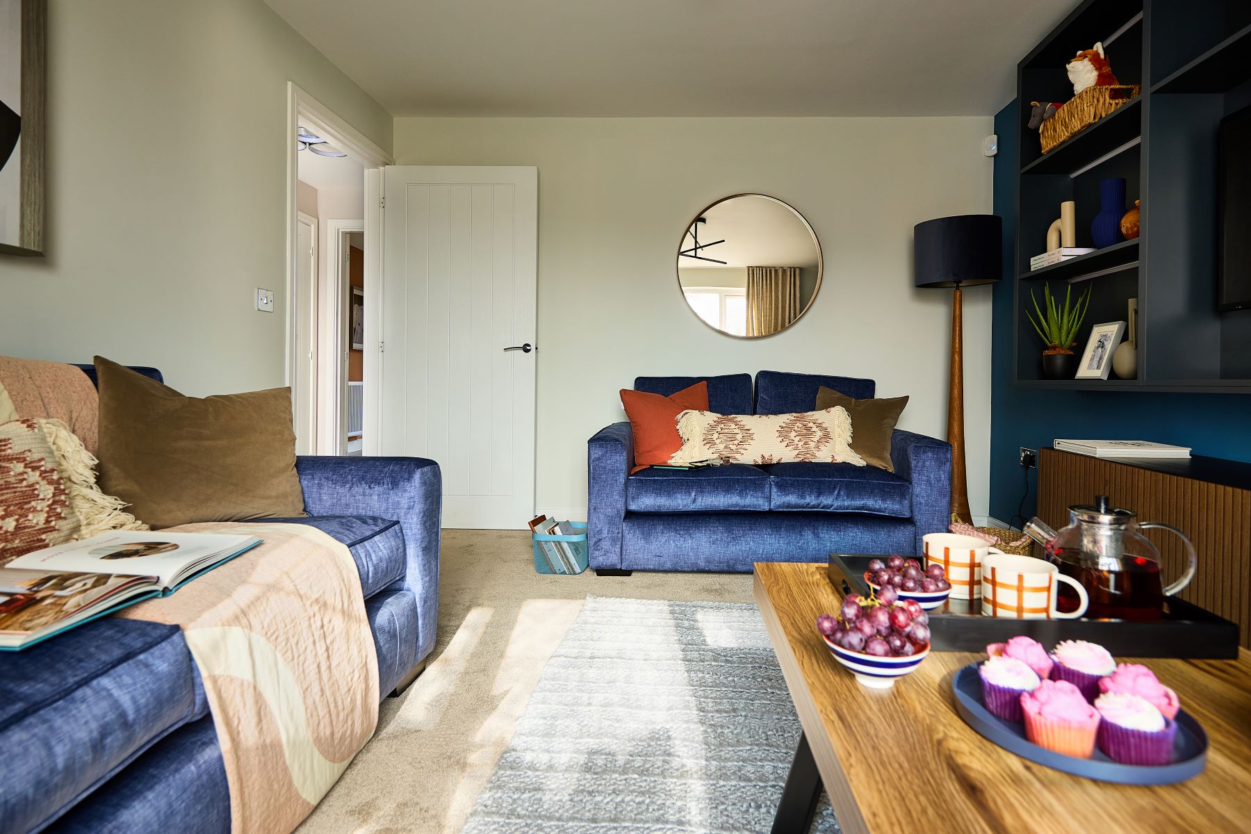The spacious, yet cosy family lounge