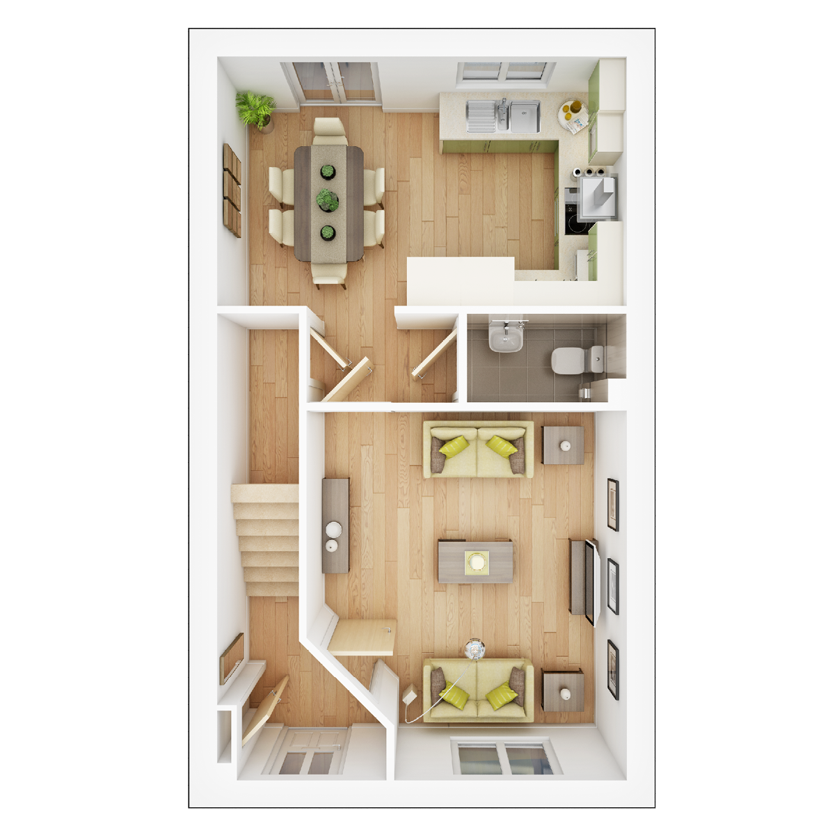 Gosford ground floor