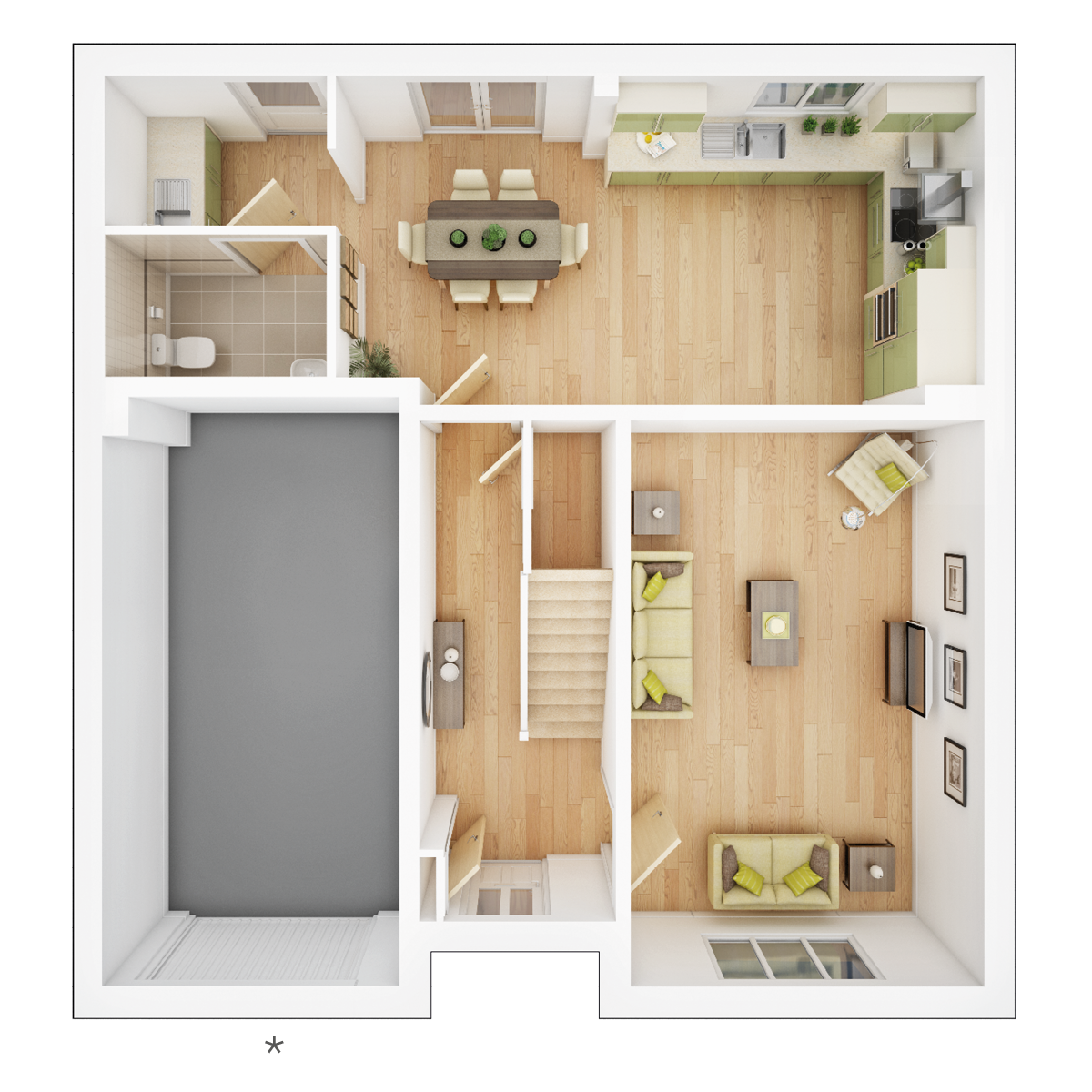 Wortham ground floor