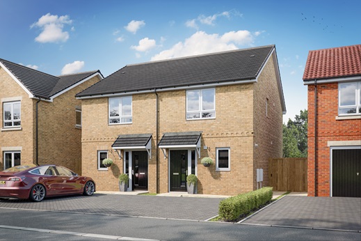 2 bedroom semi-detached