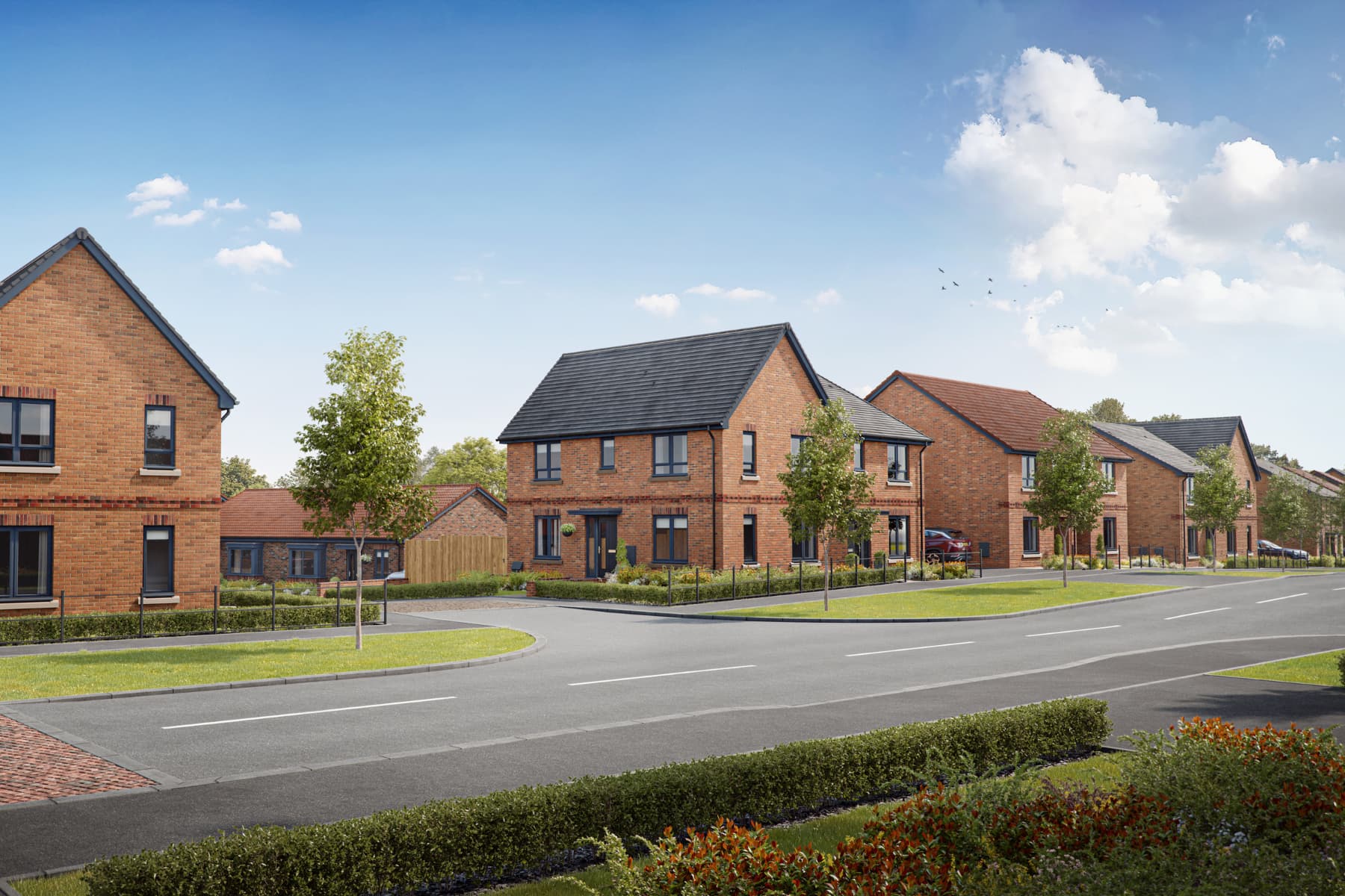 An artists impression of Fountains Walk