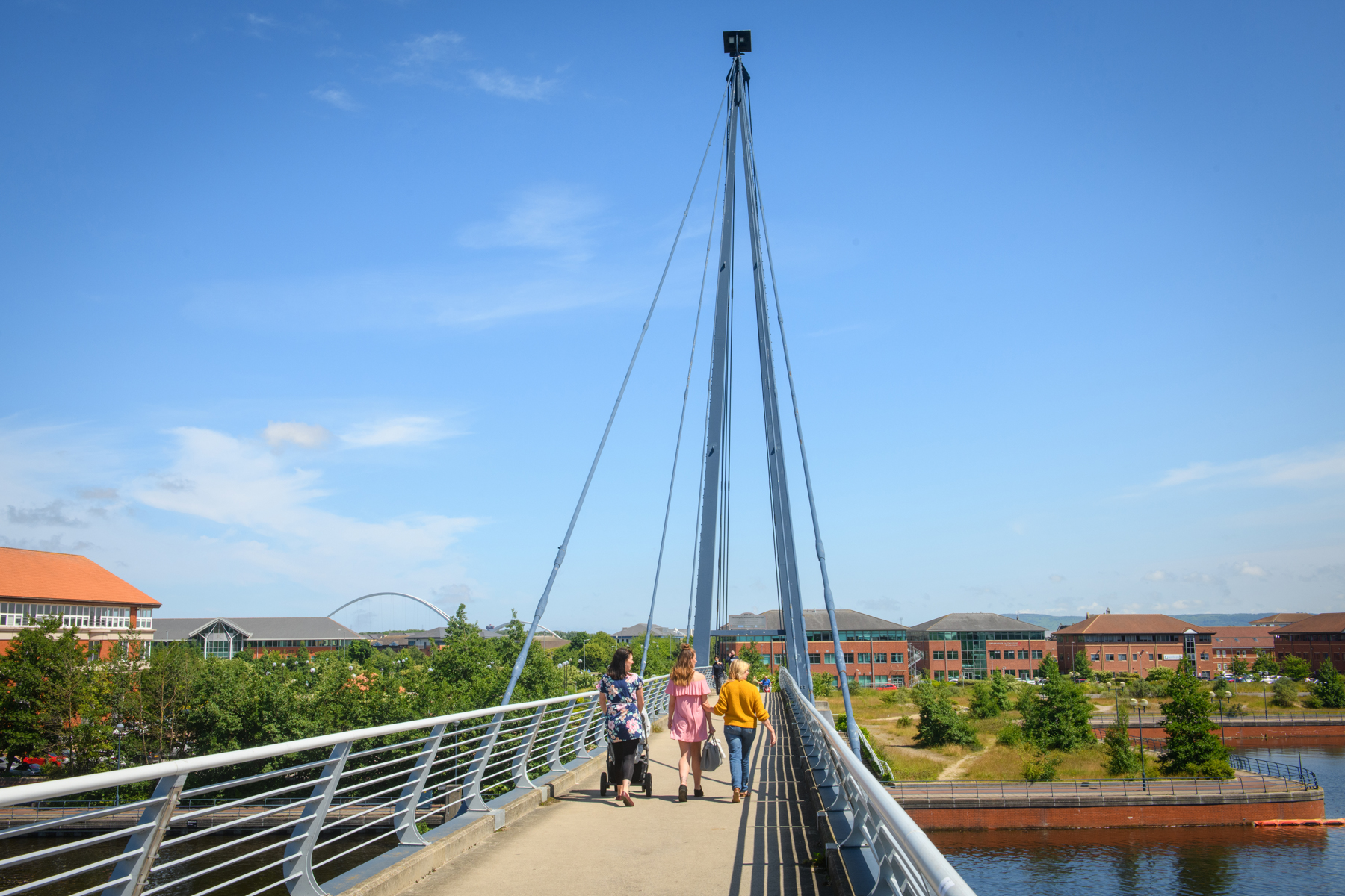 Local River walk close to the development