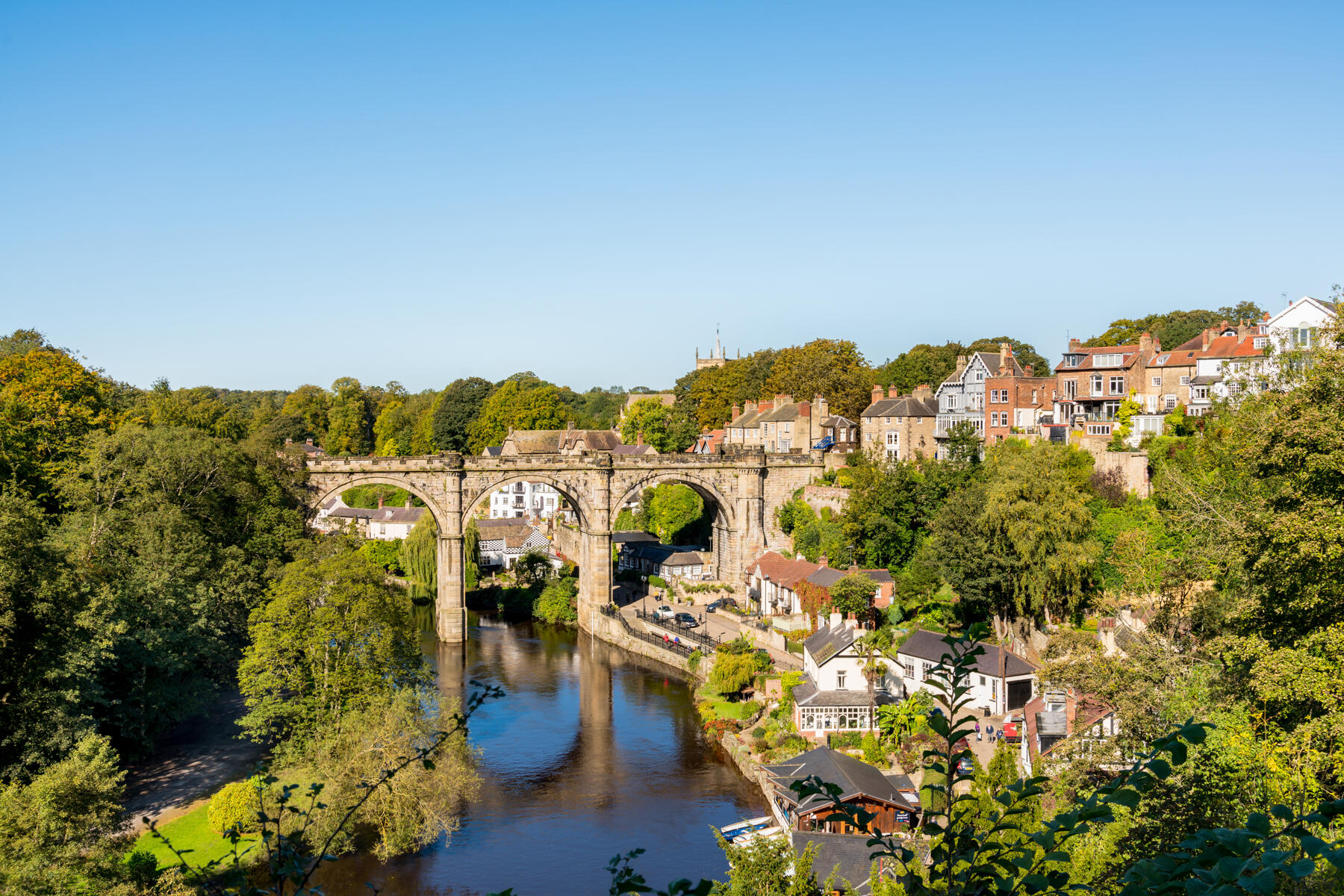 The iconic Knaresborough Viaduct