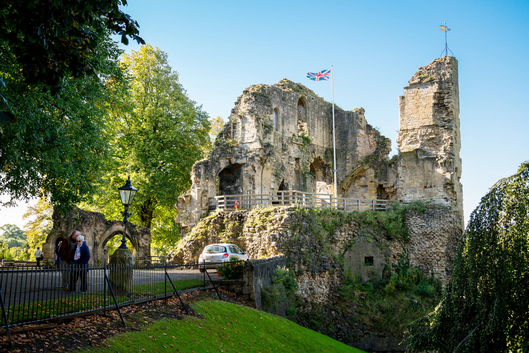 Stroll around the historic castle grounds