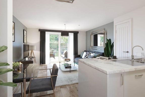 2 bedroom semi-detached