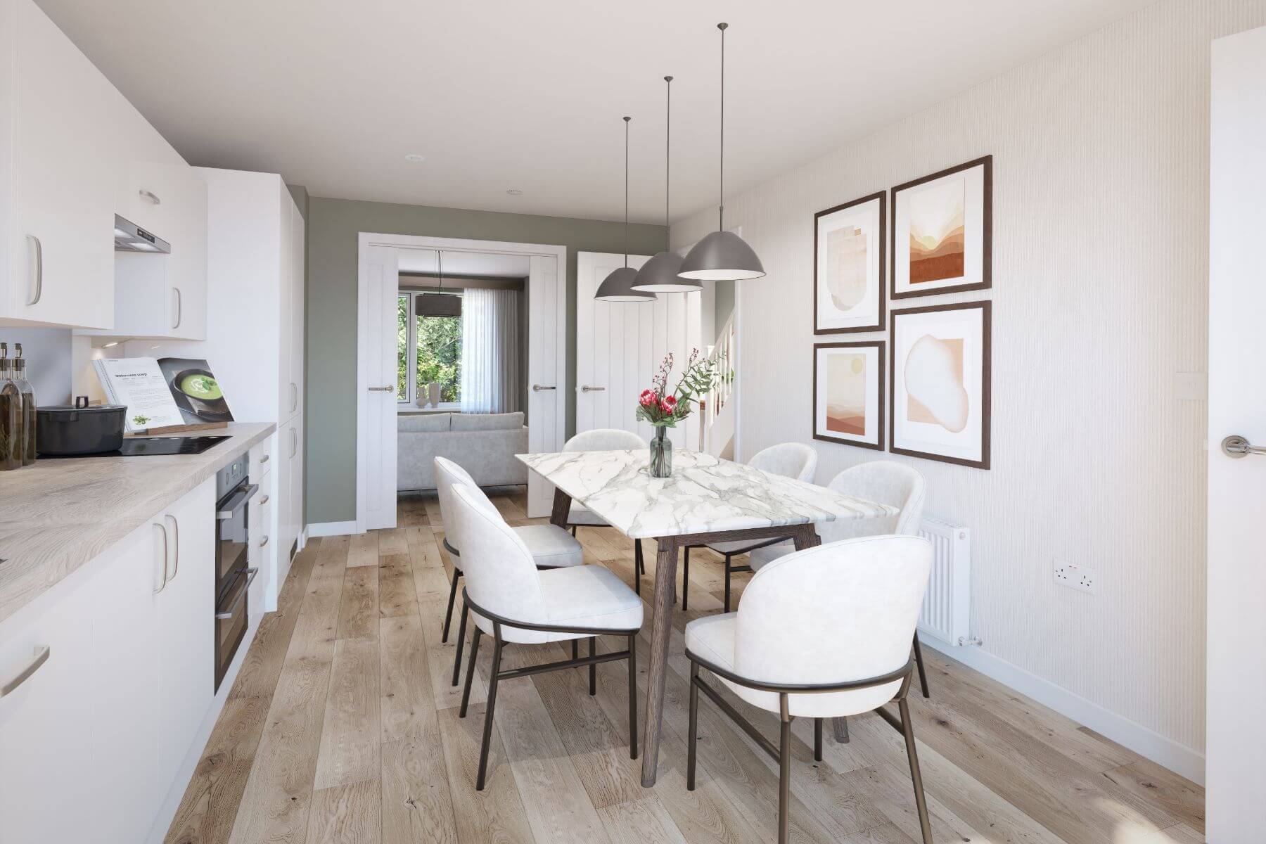 The Tetford - Kitchen Dining Area