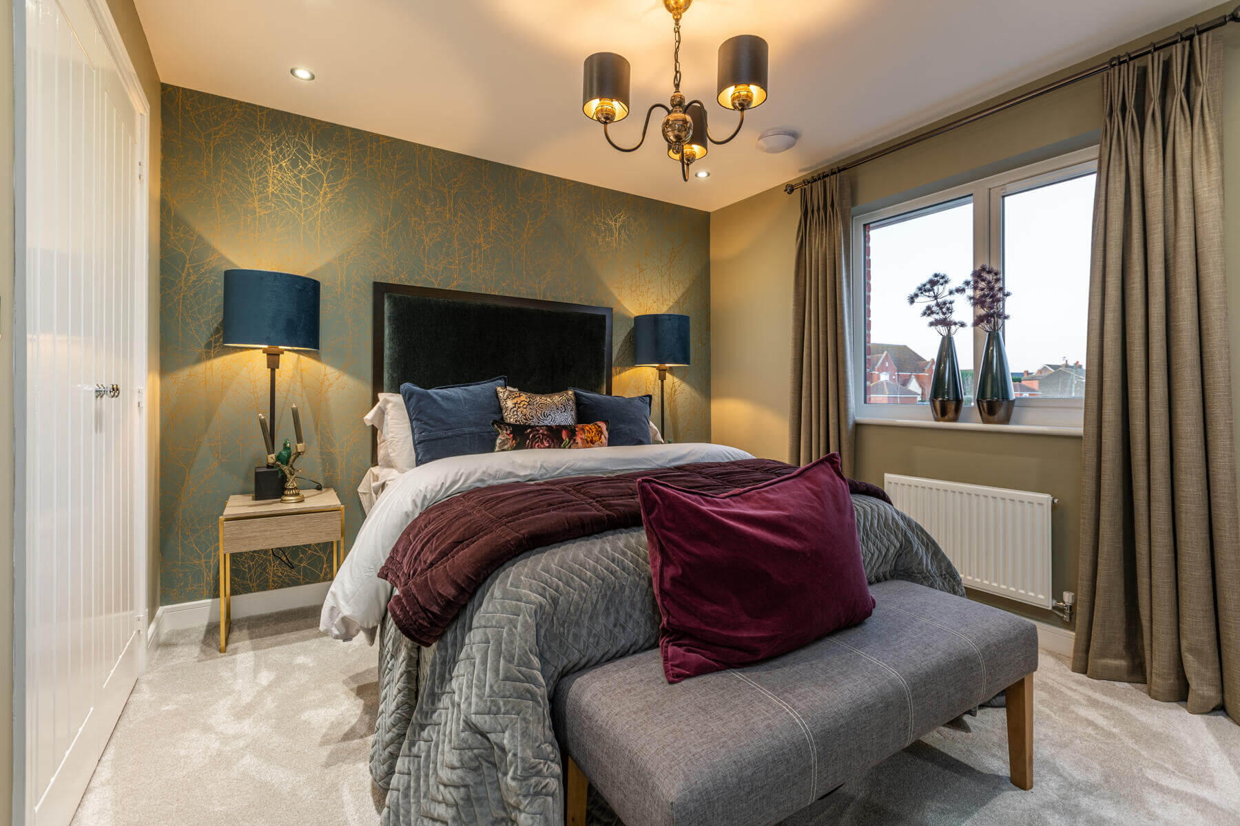 Main double bedroom perfect for unwinding 