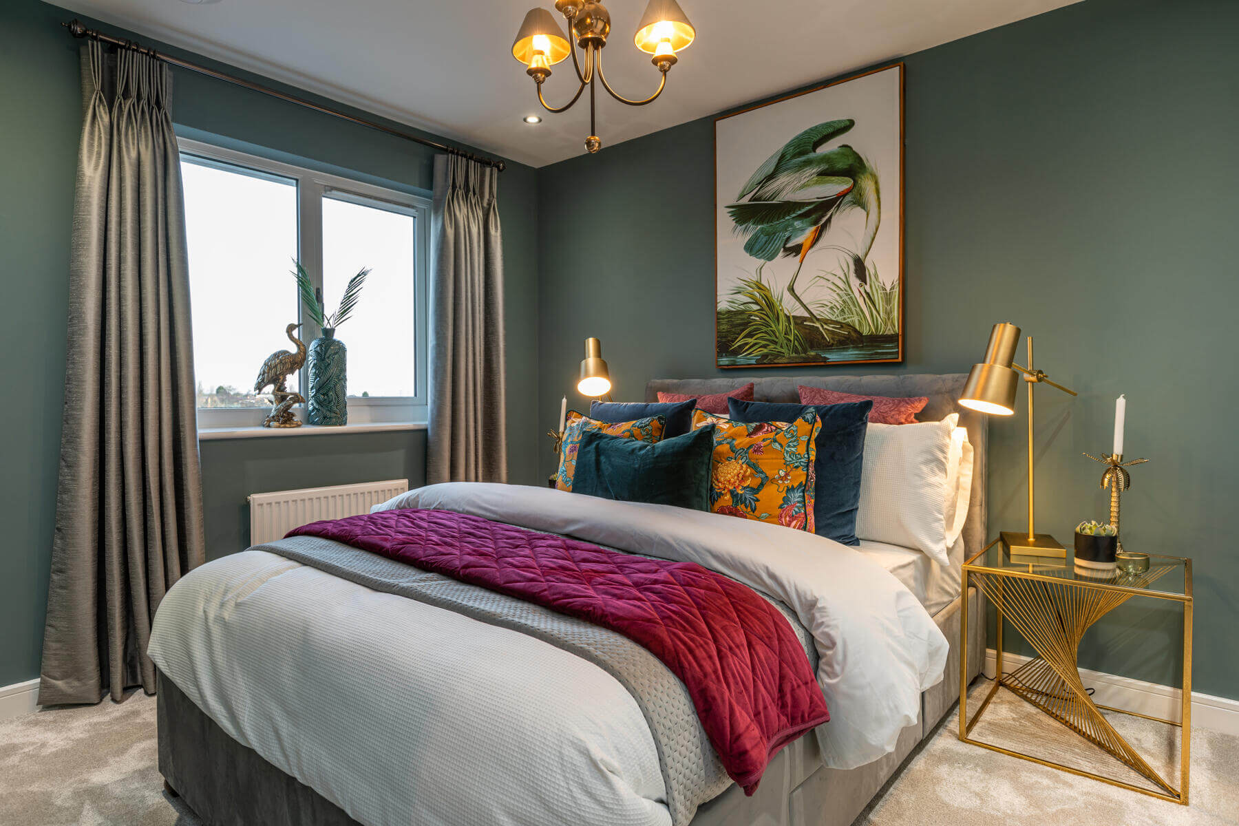 A second double bedroom perfect for guests 