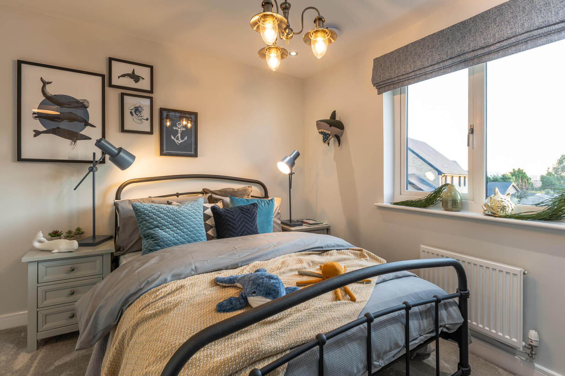 A forth double bedroom perfect for children 