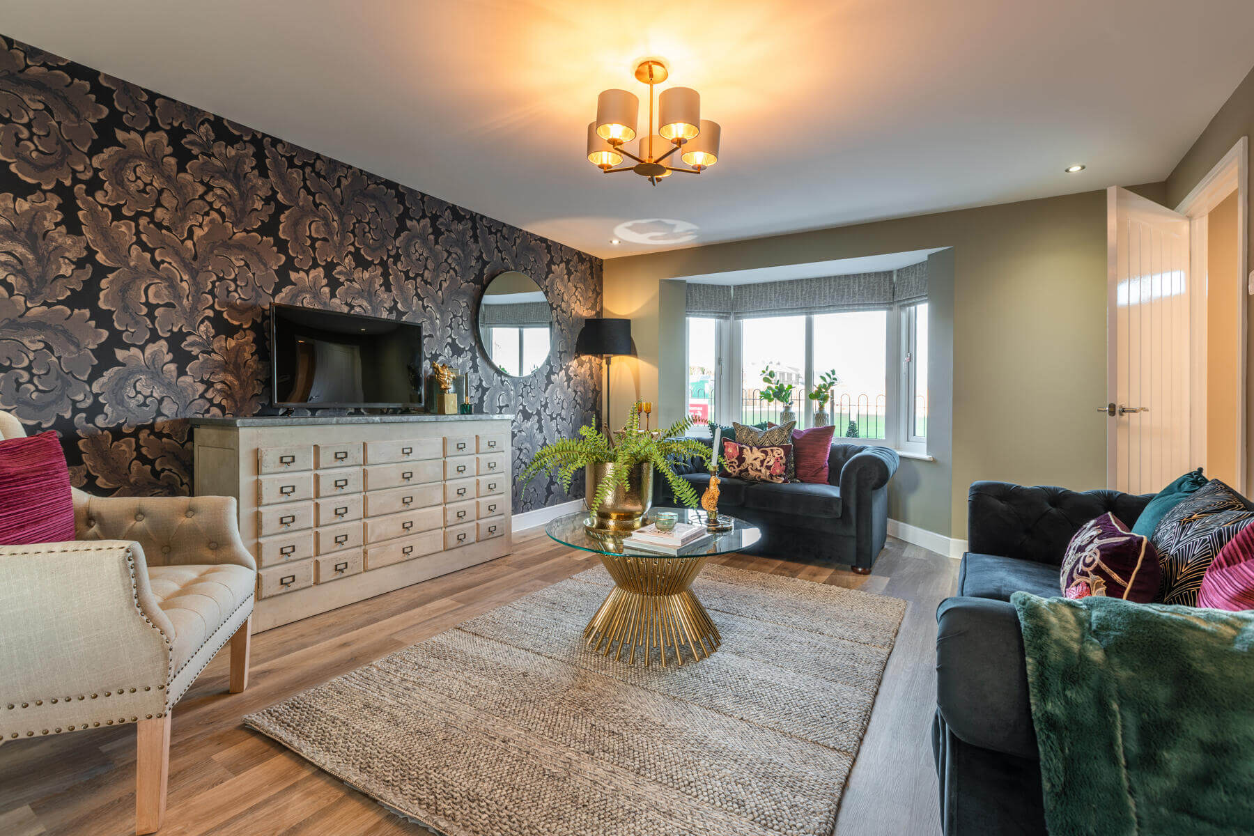 A large living room perfect for unwinding 