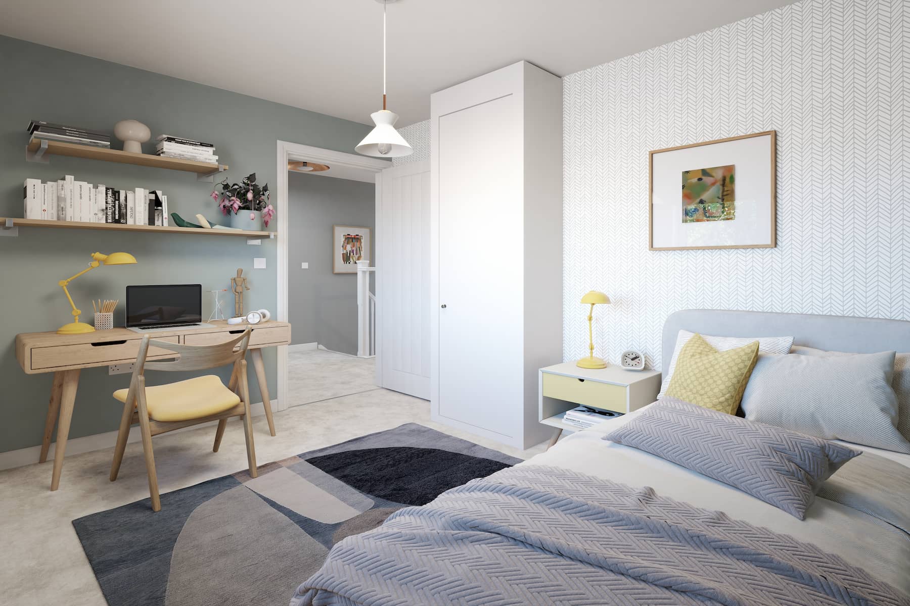 The Shilford - Fourth bedroom