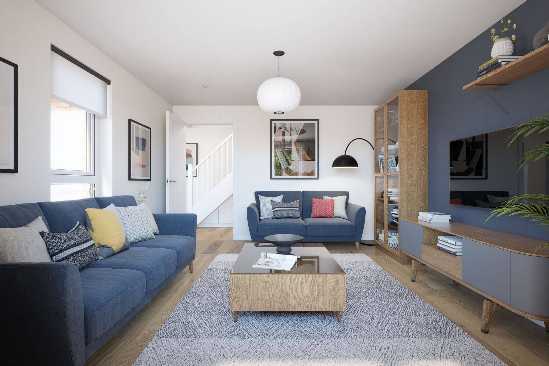 The Hubham - Living Room