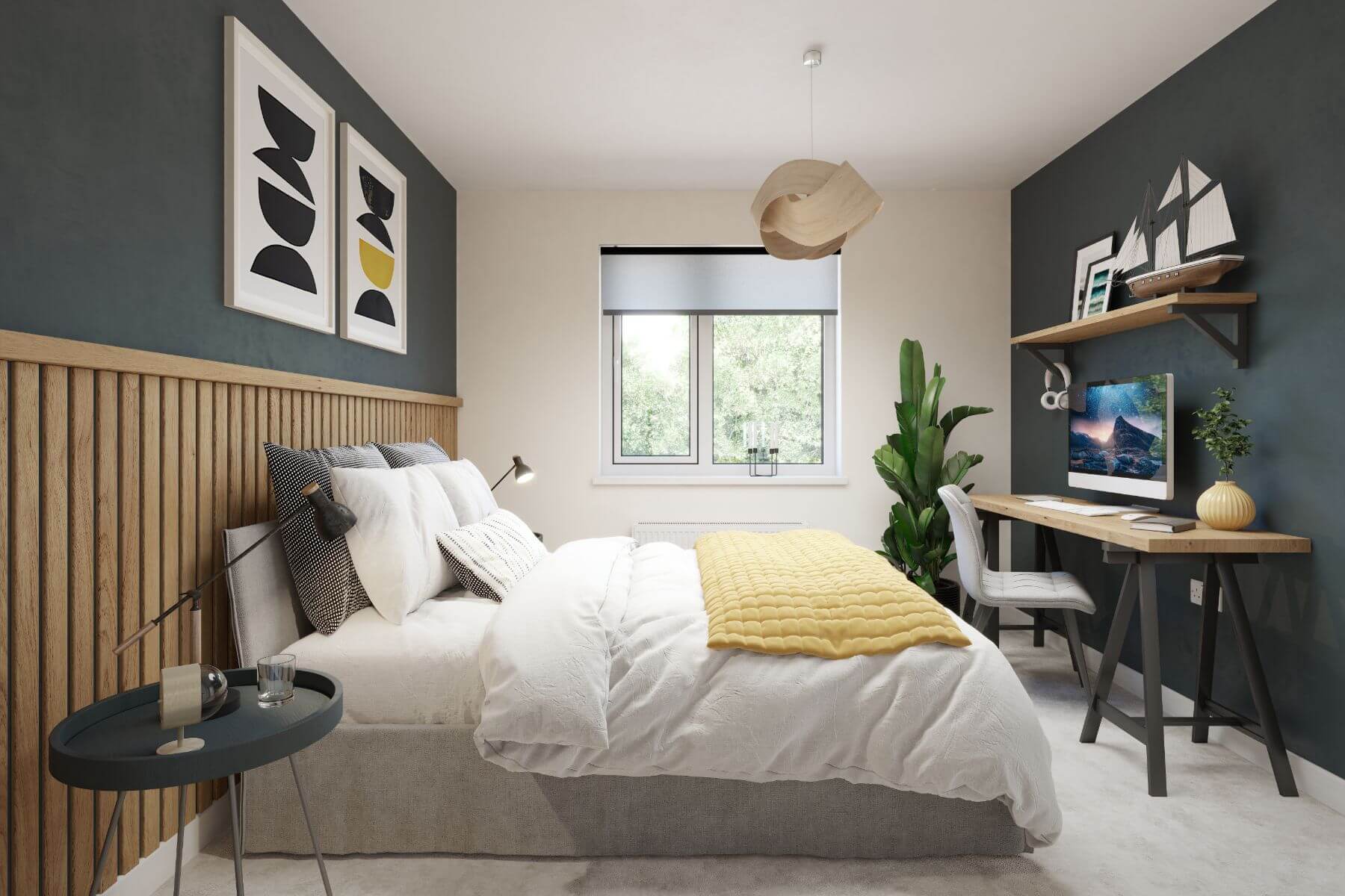 The Hubham - Bedroom 3