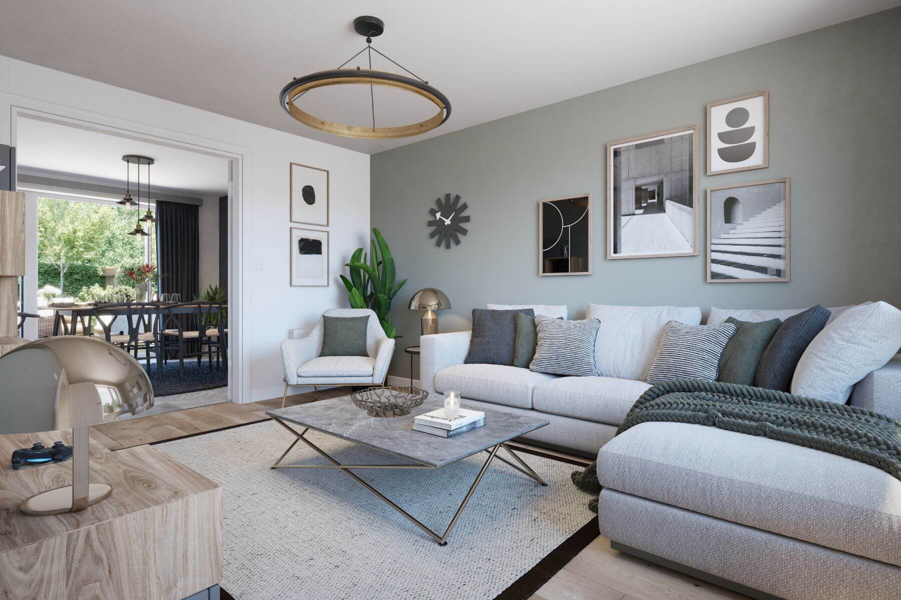 The Rightford - Living Room