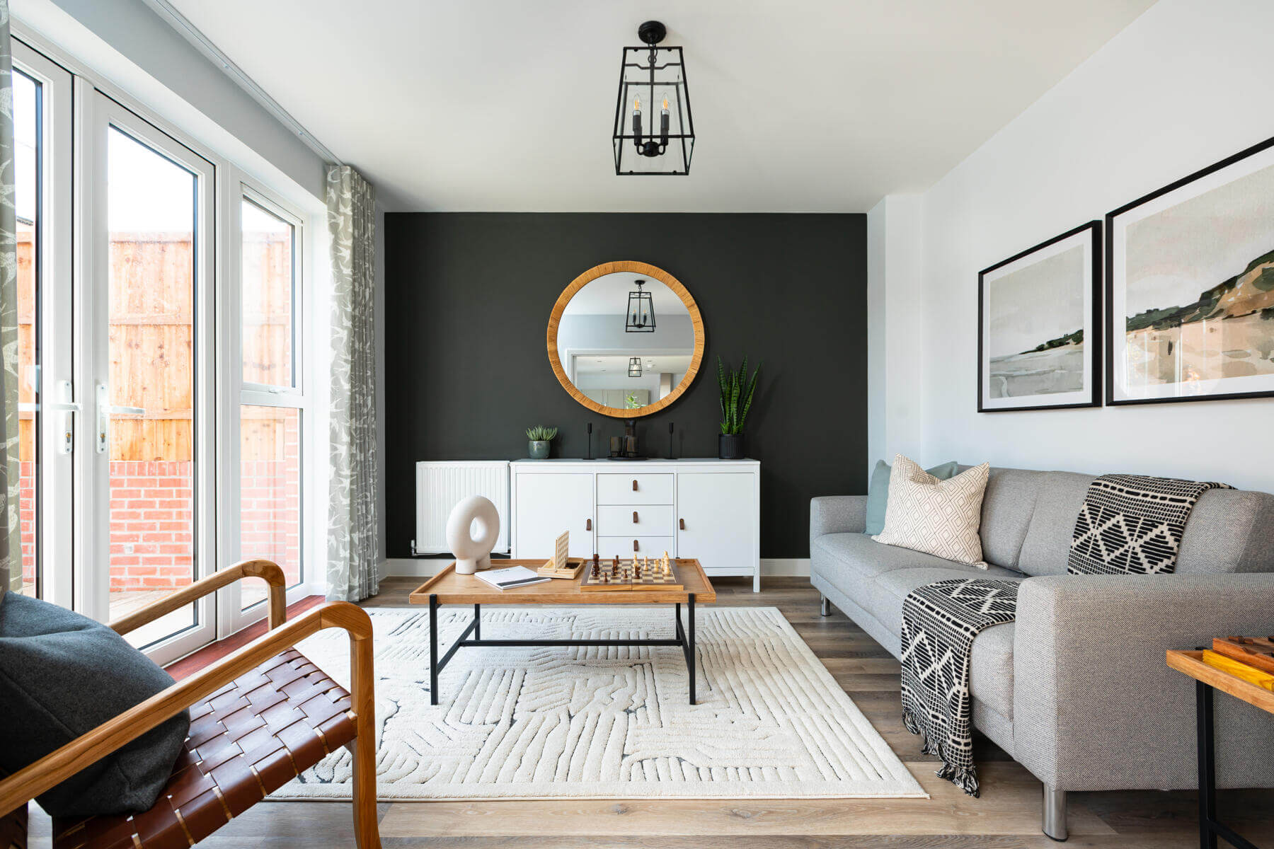 Family room of the Thirlford