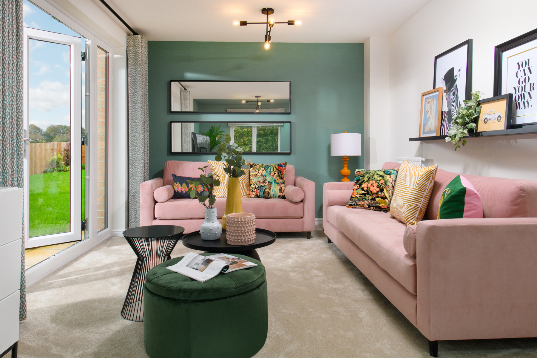 The Easedale stylish living room 