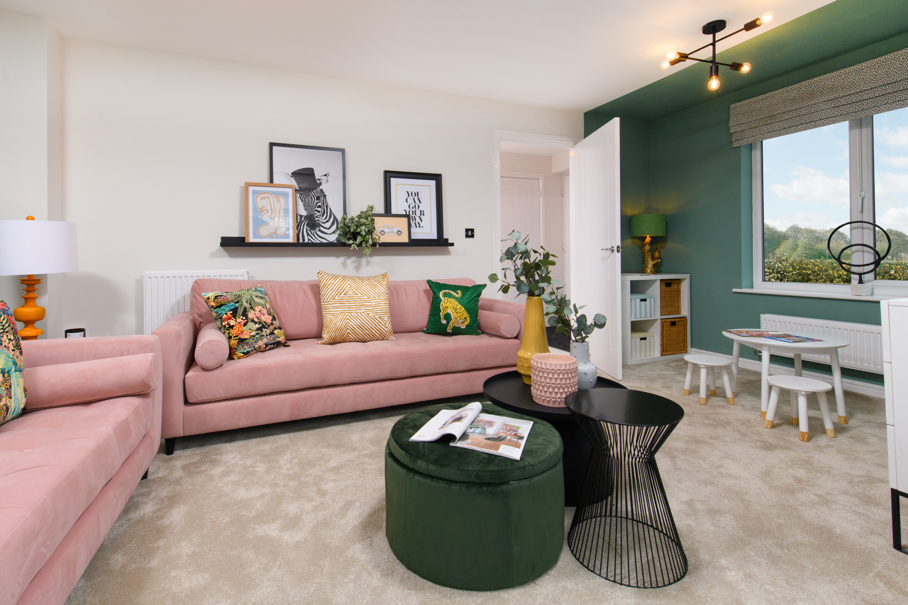 The Easedale stylish living room 