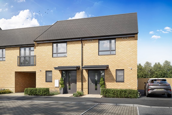 2 bedroom end terrace