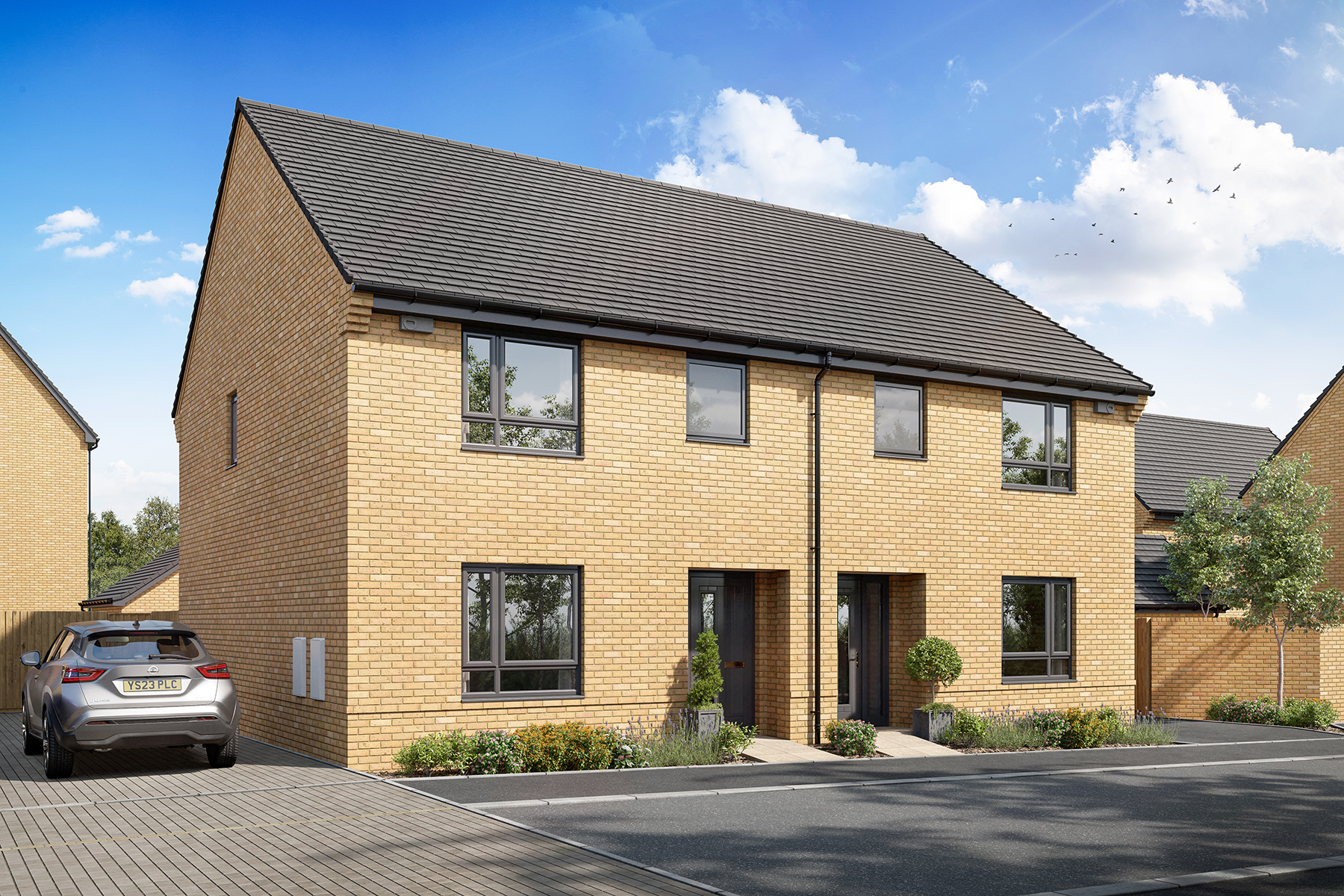 An artists impression of The Tetford