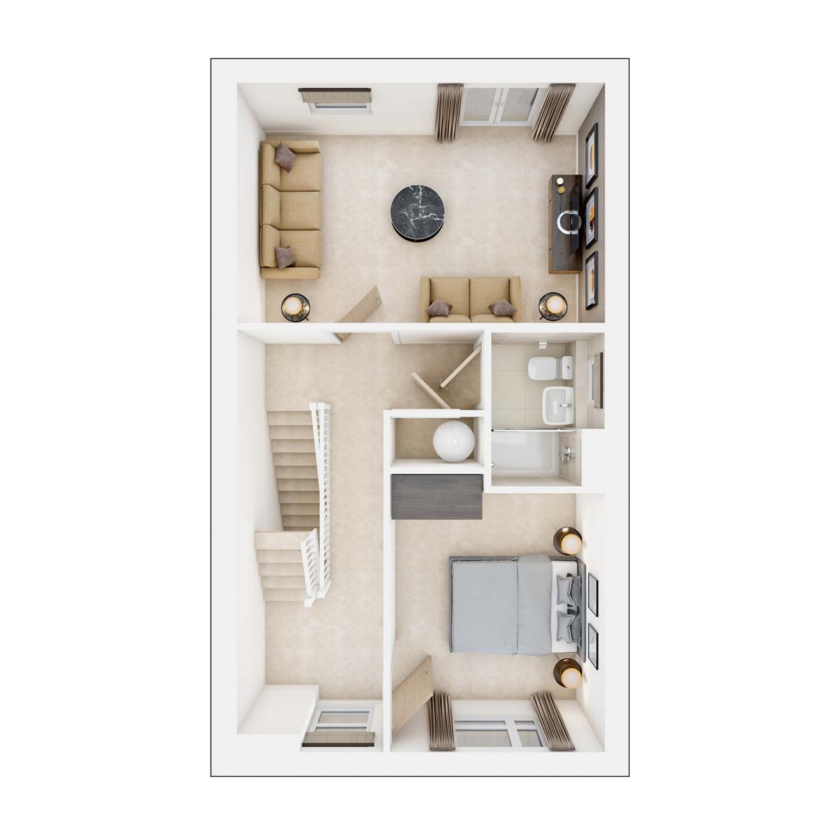 Plot 882 first floor plan