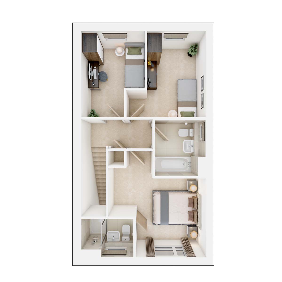 Plot 882 second floor plan