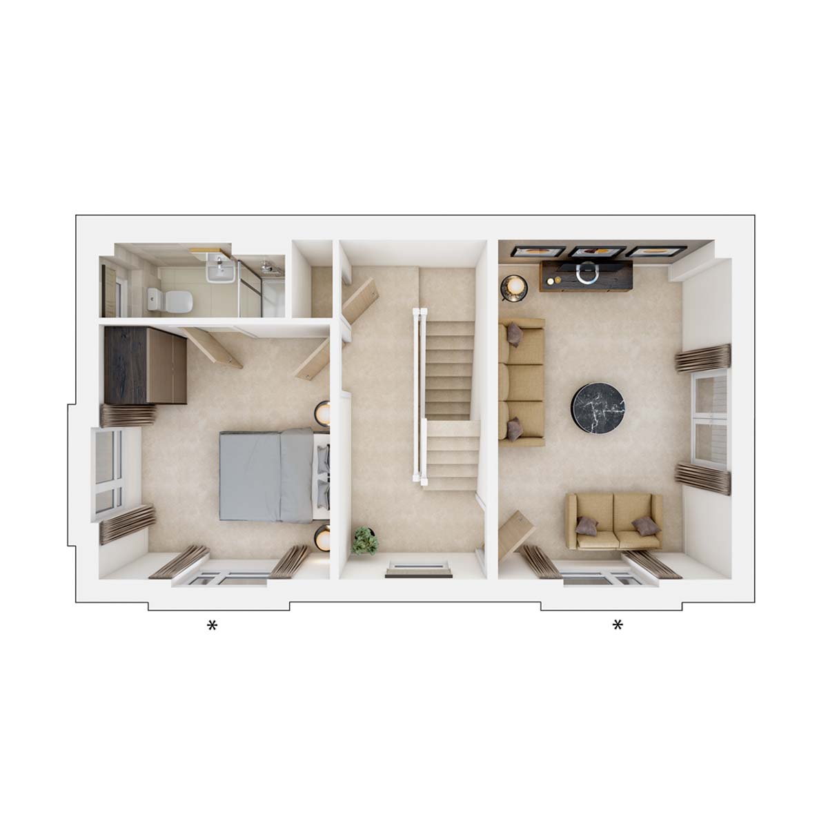 The Elterdale first floor plan