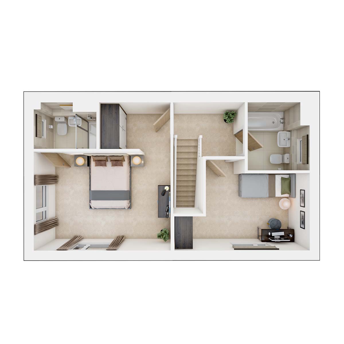 The Elterdale second floor plan