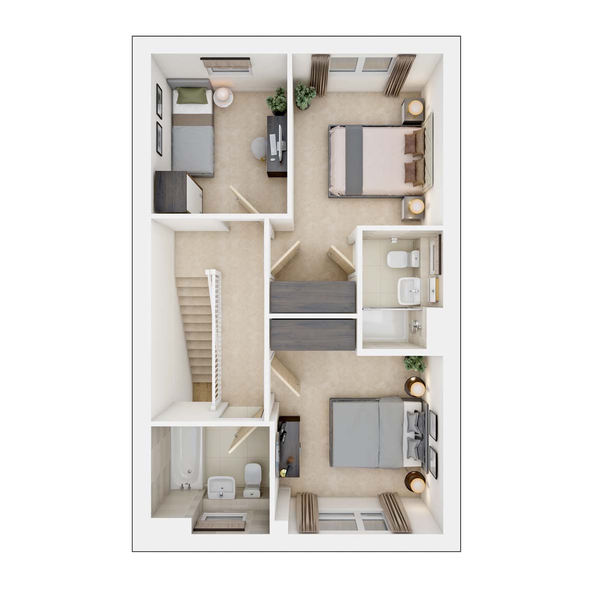The Tetford first floor plan