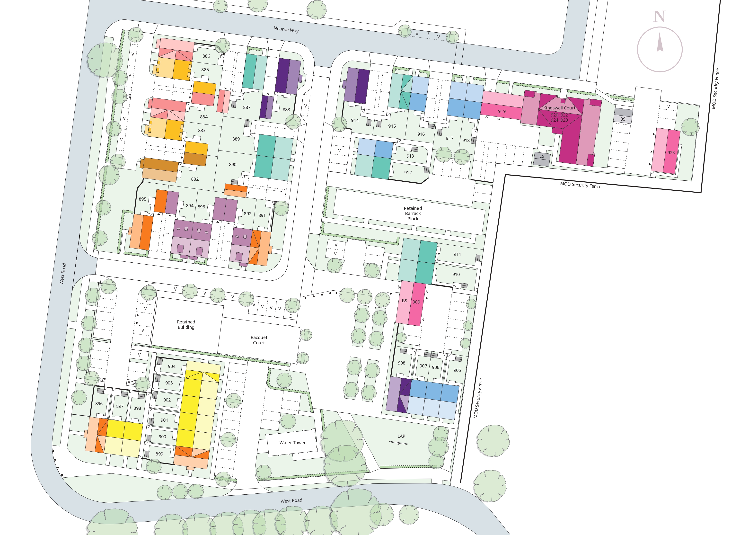 Burgoyne South Siteplan