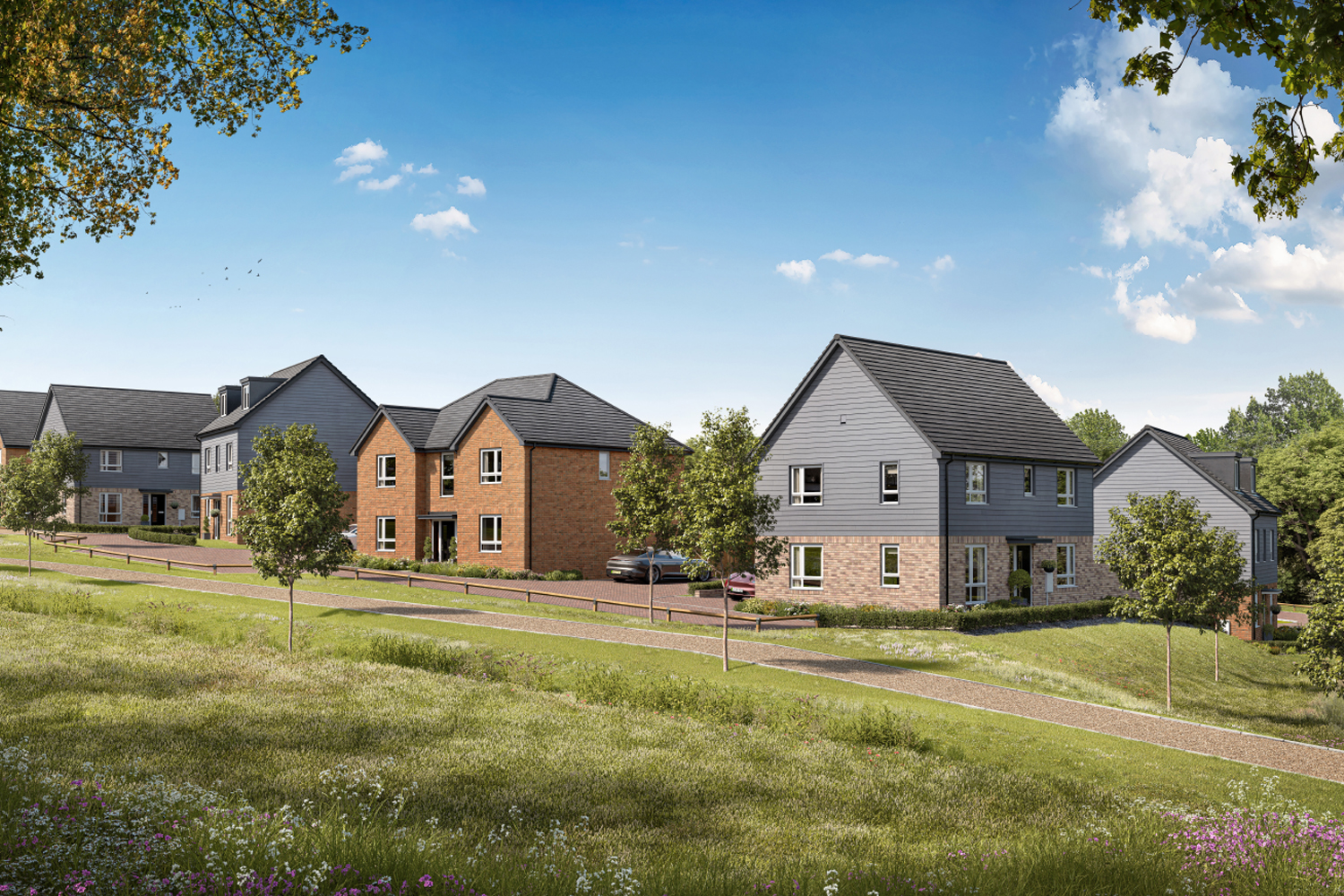 Artists Impression Capstone Oaks Street Scene 