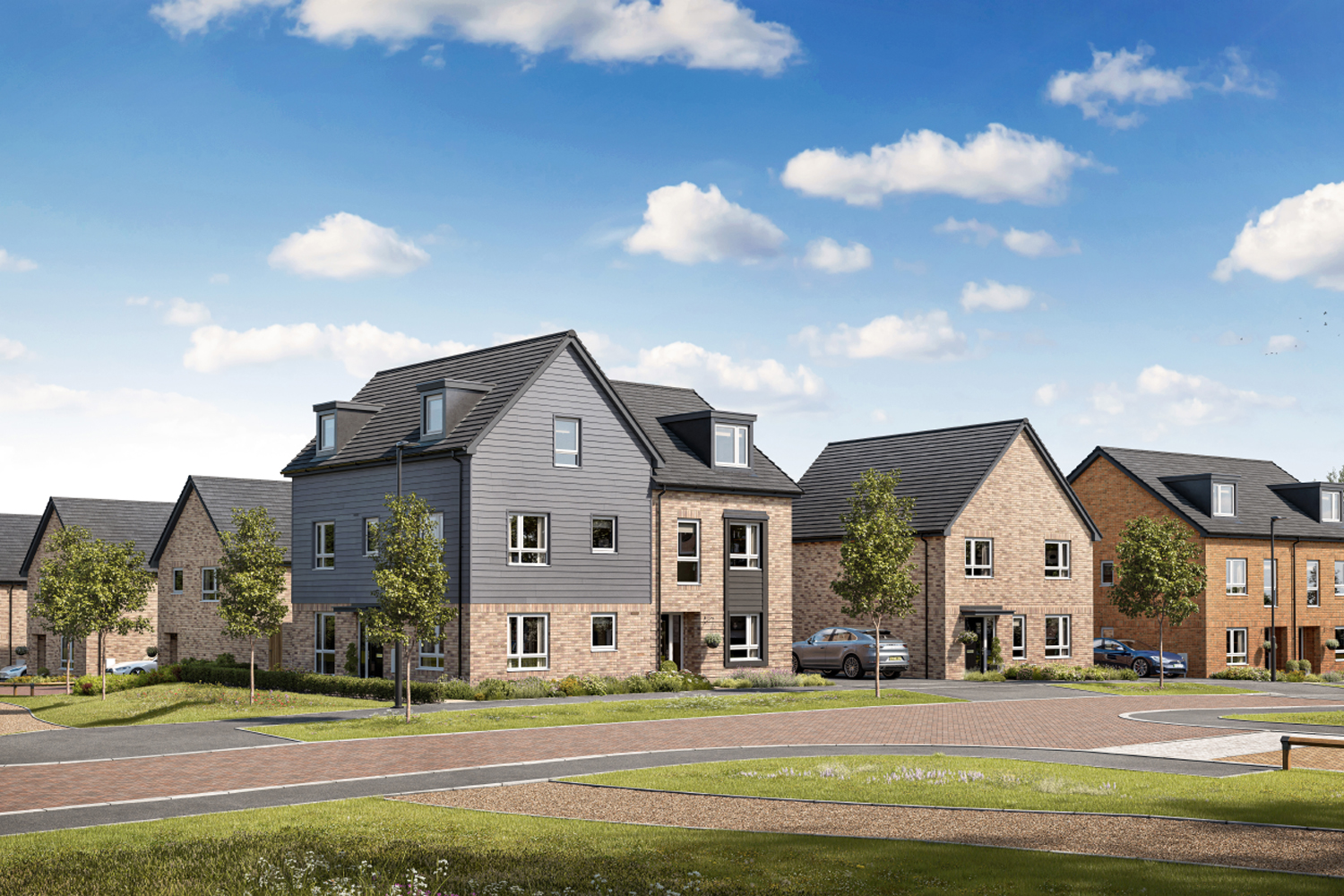 Artists Impression Capstone Oaks Street Scene 