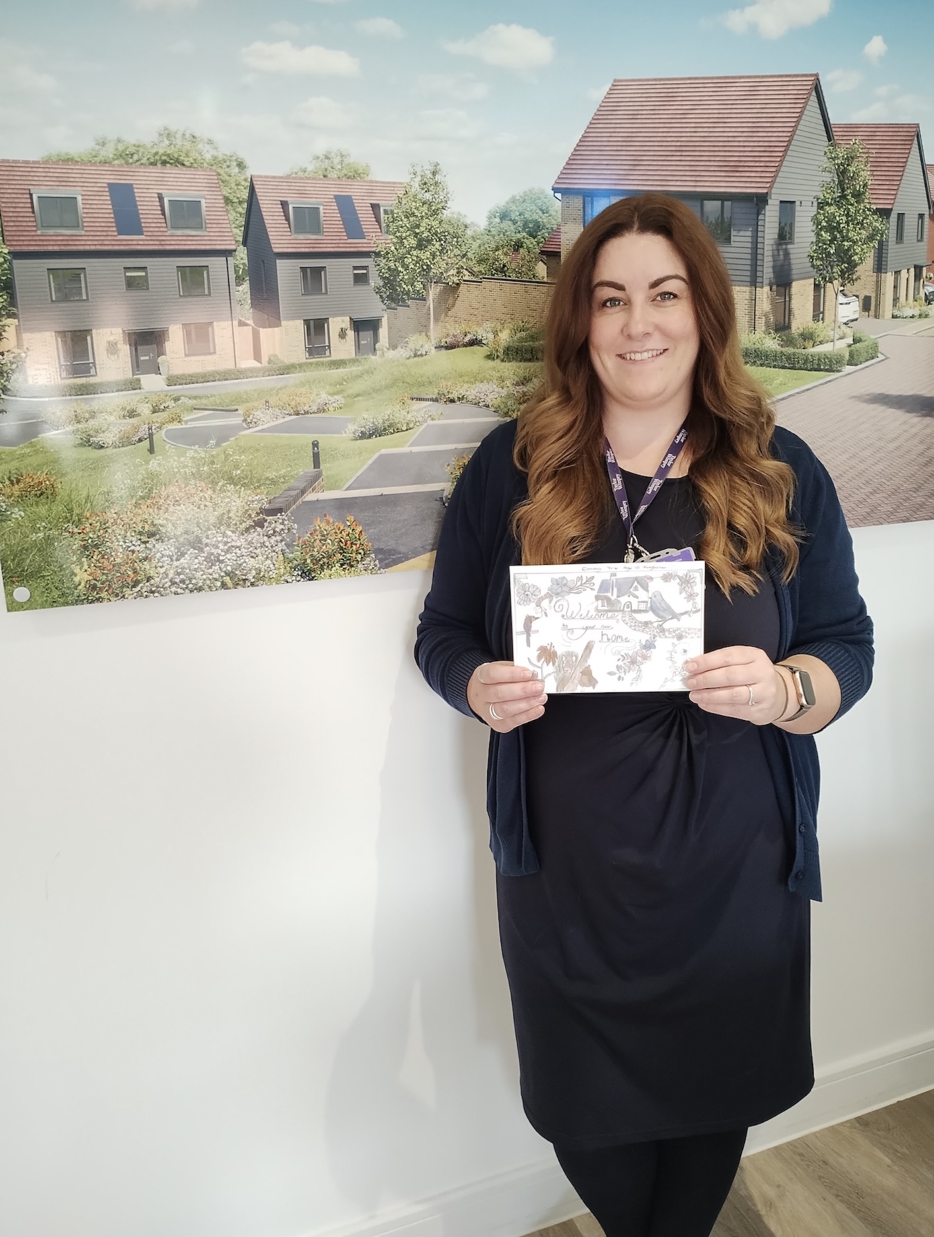 Capstone Oaks welcome card competition