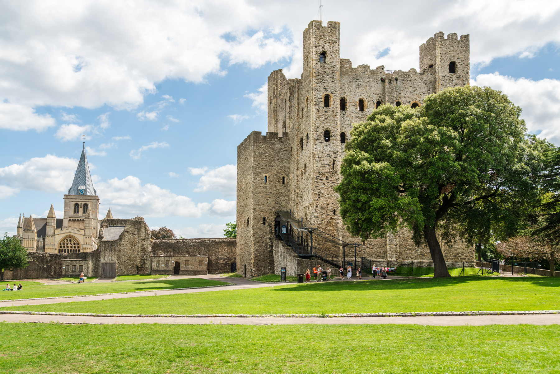 The historic town of Rochester, just 15 minutes from home