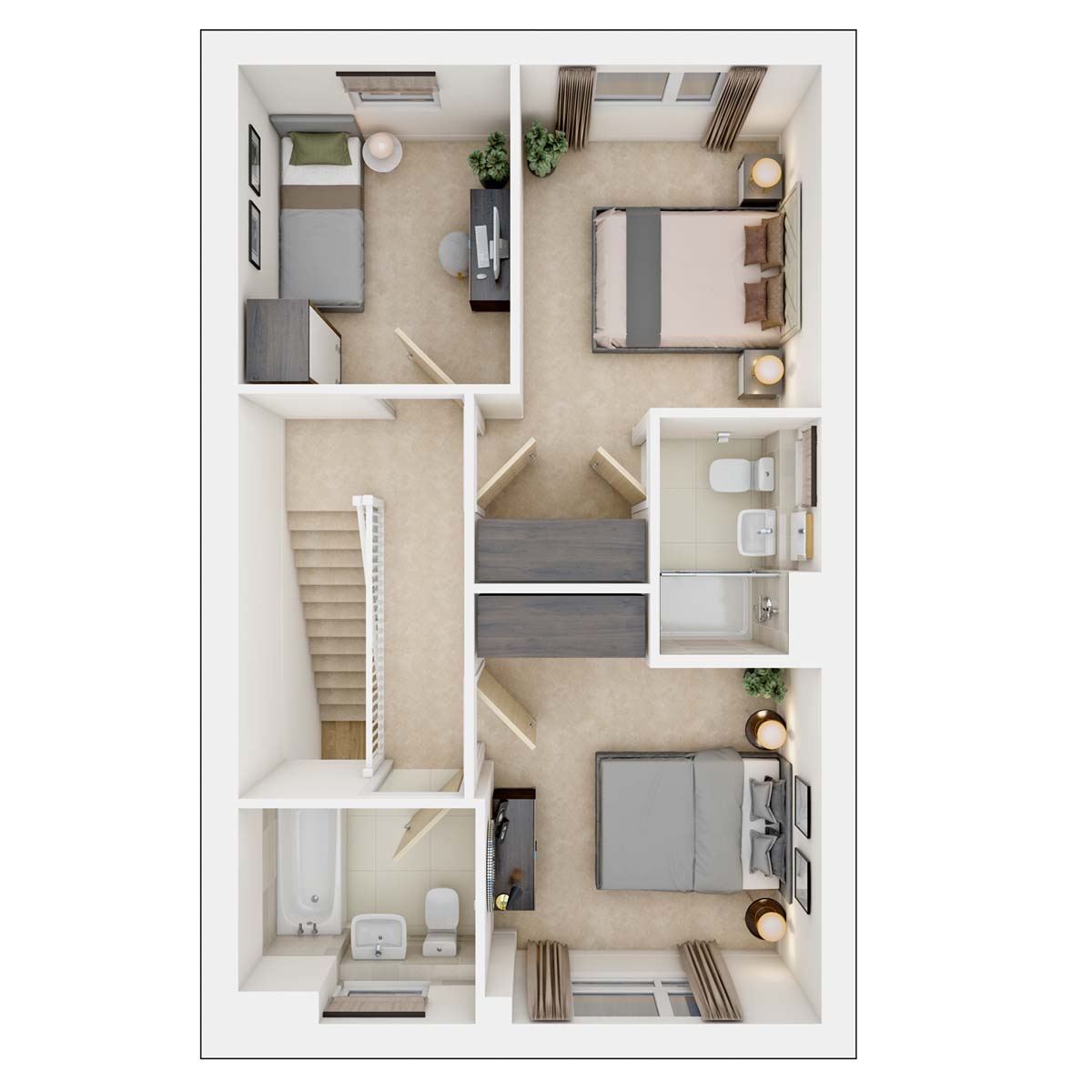 The Tetford first floor plan