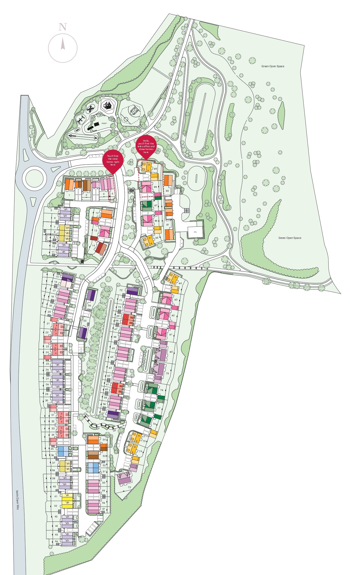 Capstone Oaks Phase 1 Site Plan